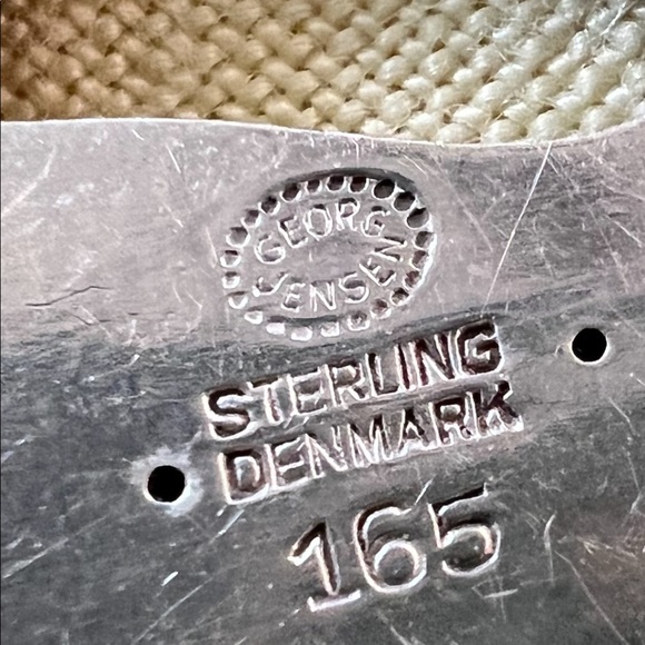 George Jensen Modernest sterling bird pin - Picture 2 of 5